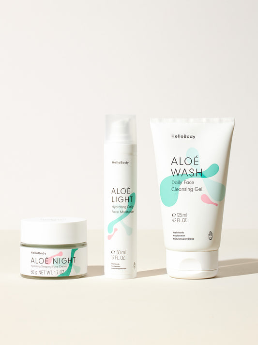 Routine pour peau déshydratée