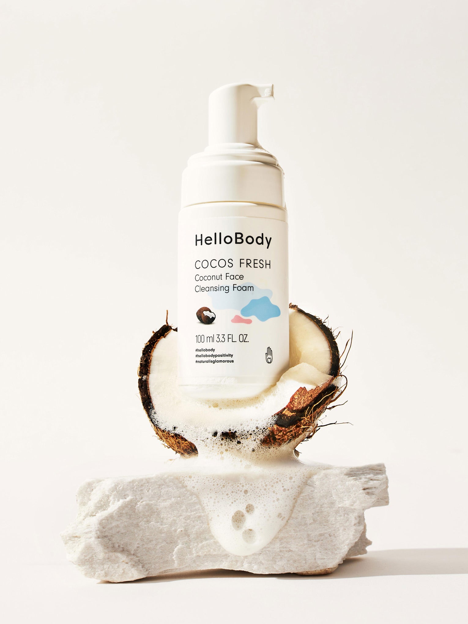 COCOS FRESH Mousse visage nettoyante  HelloBody – HelloBody - Less is More  Skin FR